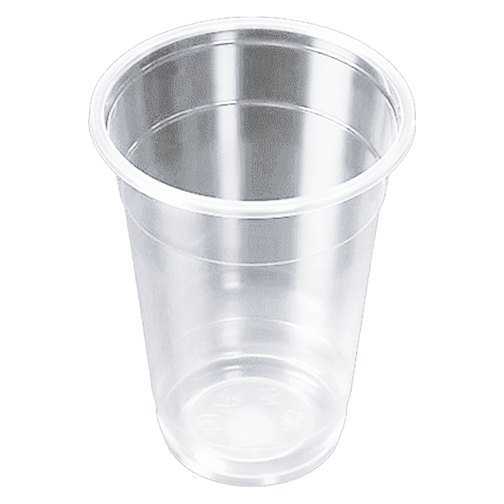 500ccカップ（クリア ロゴなし）ドリンクカップ 100個 透明使い捨て 食器 プラスチックカップ 宴会 パーティー 屋台 文化祭 に最適です