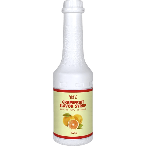 Drink Link グレープフルーツフレーバーシロップ 1.2kg 業務用