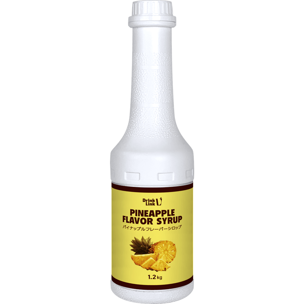 Drink Link パイナップルフレーバーシロップ 1.2kg 業務用