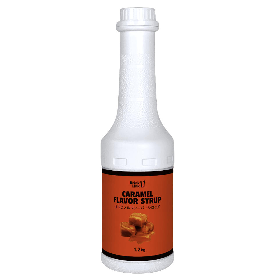 Drink Link キャラメルフレーバーシロップ 1.2kg 業務用