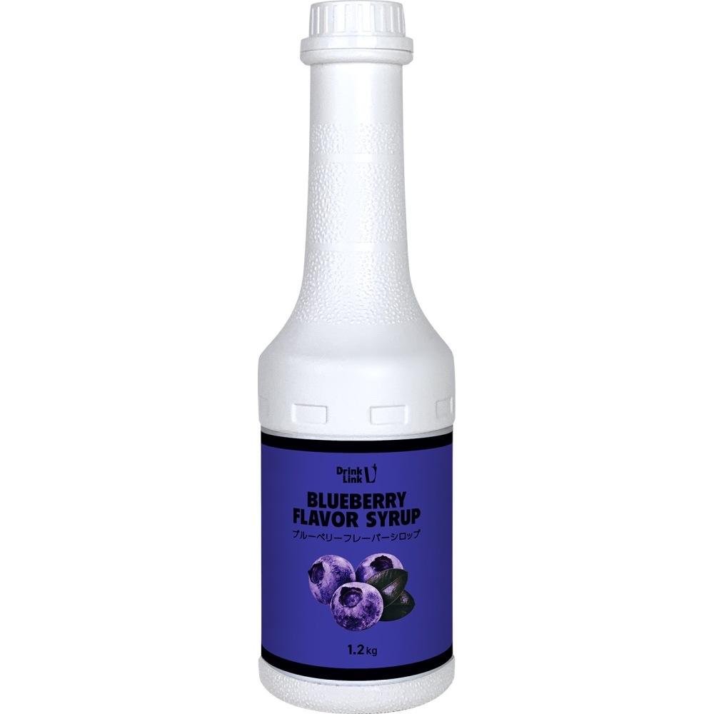 Drink Link ブルーベリーフレーバーシロップ 1.2kg 業務用