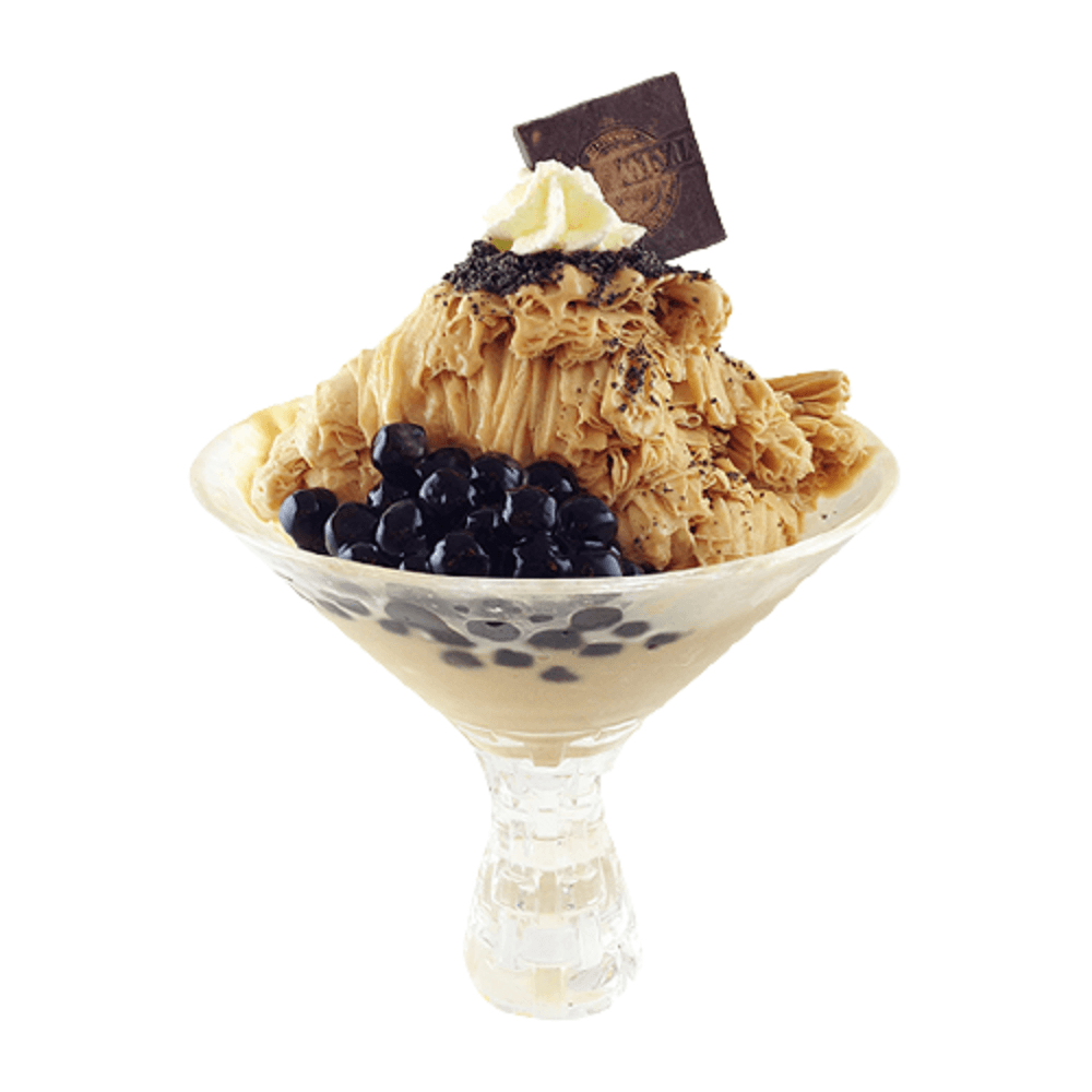 キャラメルかき氷